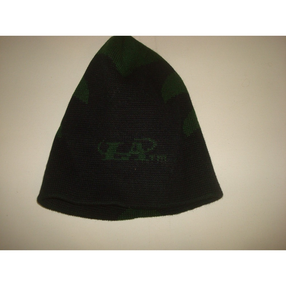 SHARKTOOTH LOGO ATHLETIC BEANIE KNIT TOBOGGAN HAT CAP VINTAGE DEADSTOCK x2